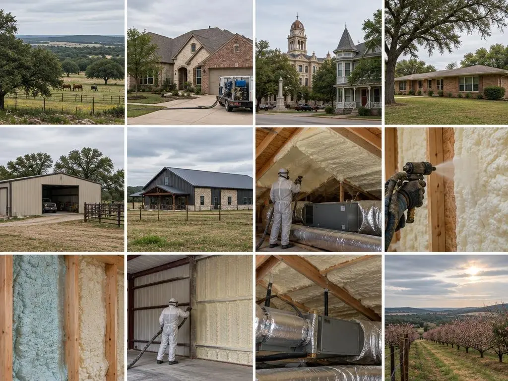 Spray Foam Insulation in Weatherford, TX